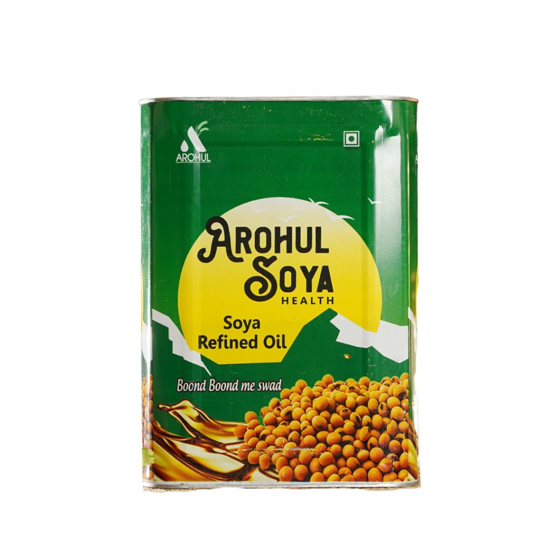 Arohul Soyabean Refined Oil 15 Kg Iron Tin