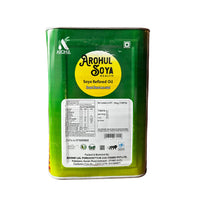 Arohul Soyabean Refined Oil 15 Kg Iron Tin