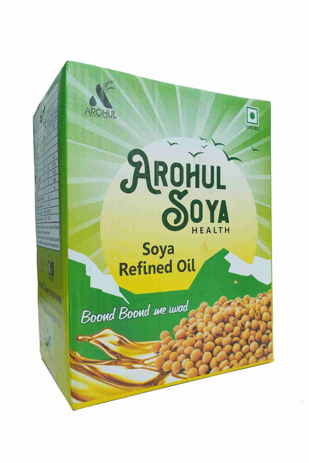 Arohul Soyabean Refined Oil 15 Litres HDP Jar