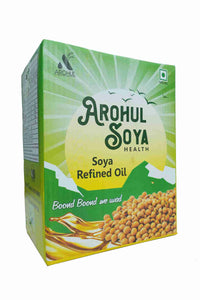 Arohul Soyabean Refined Oil 15 Litres HDP Jar